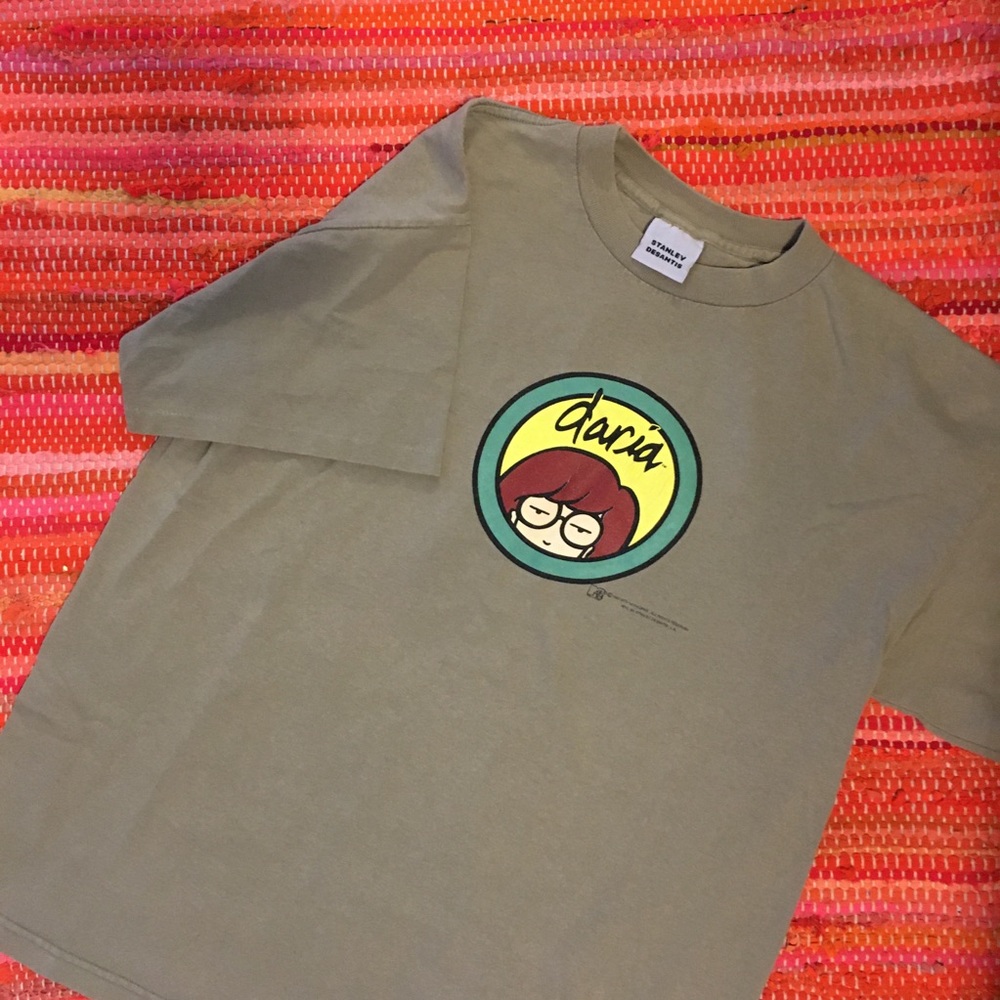 Vintage 1997 Stanley Desantis MTV Daria T-Shirt